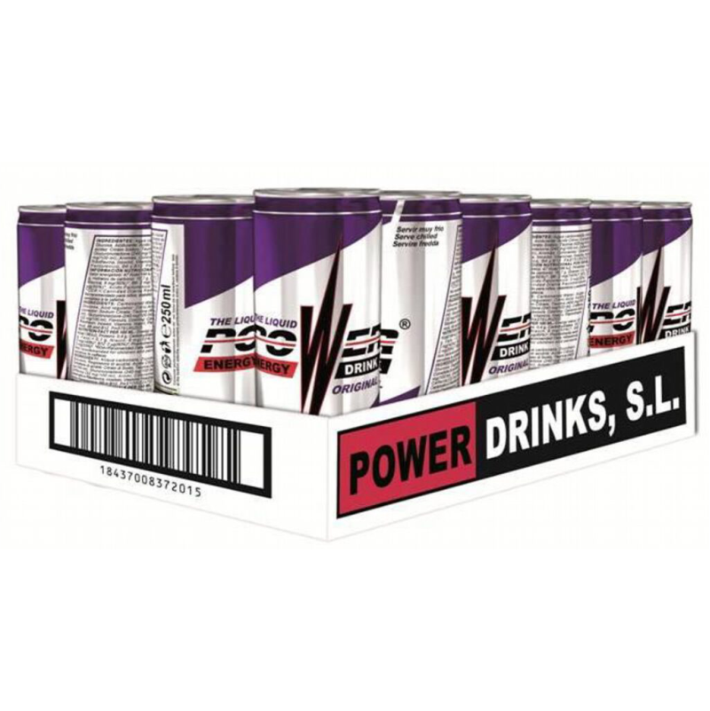 Power Energy Drink cl.25 x 24