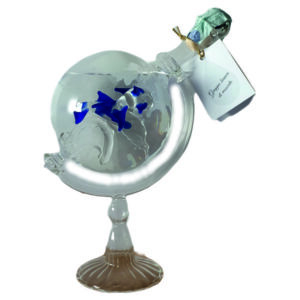 Mappamondo Grappa Bianca di Moscato cl. 50 vol. 40 %